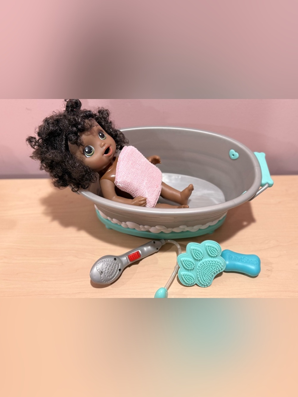 Kids Doll Bath Set